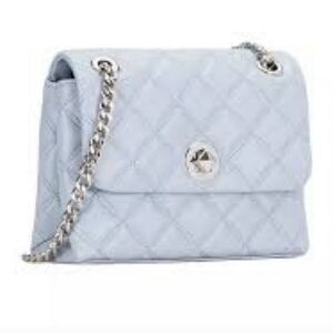 Kate Spade Light Blue Quilted Shoulder Bag NWOT